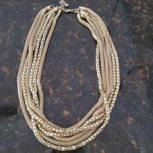H&M Gold color 6 thick chains